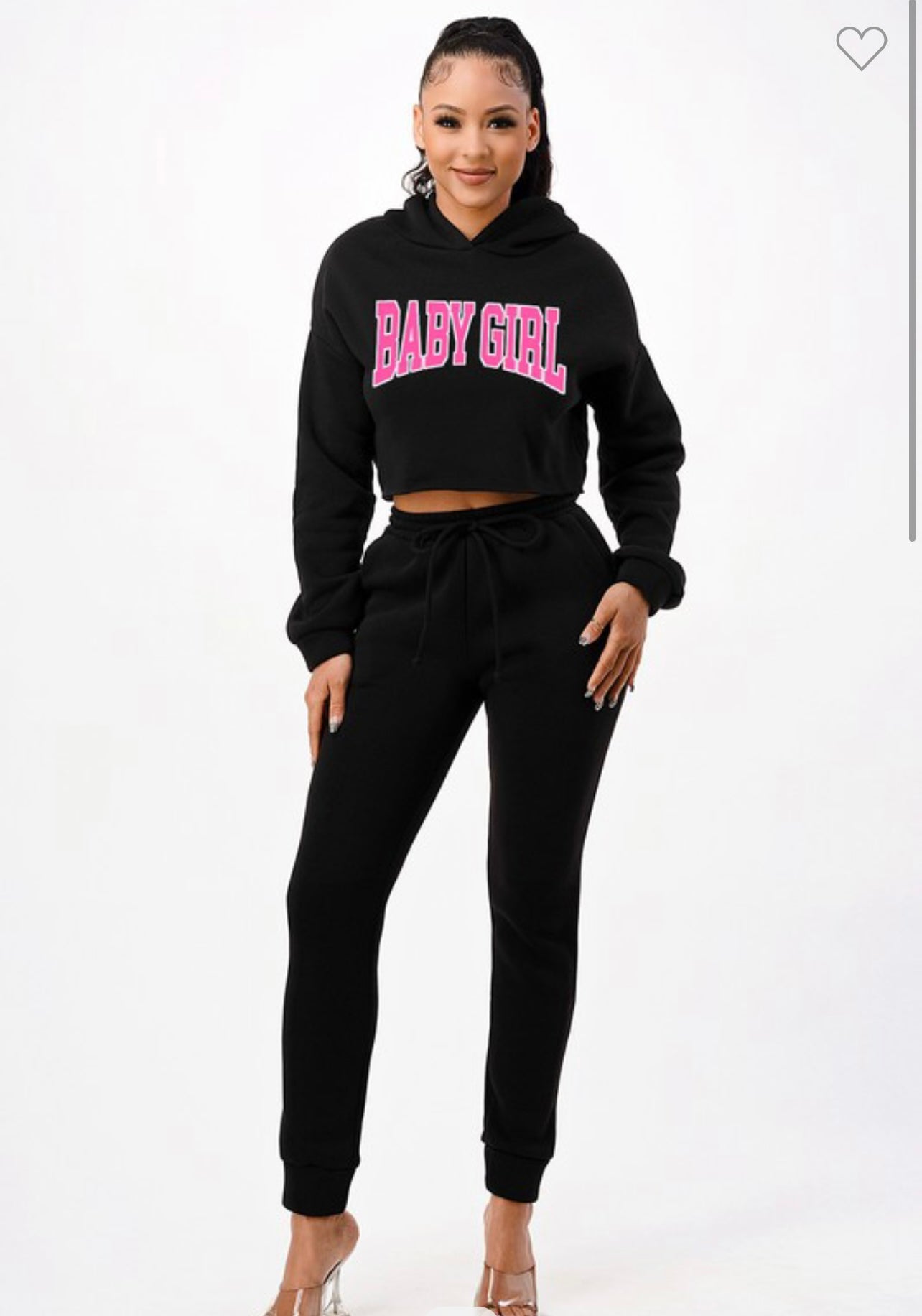 Baby Girl Got Back Sweat Suit